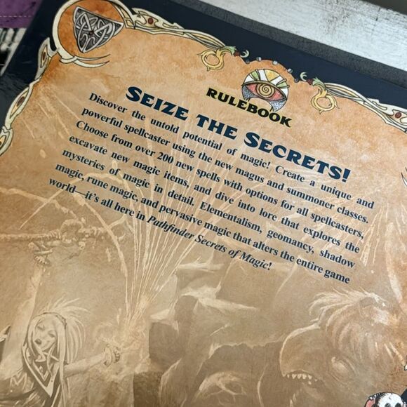 Pathfinder Secrets of Magic Hardcover Book - Picture 4 of 9